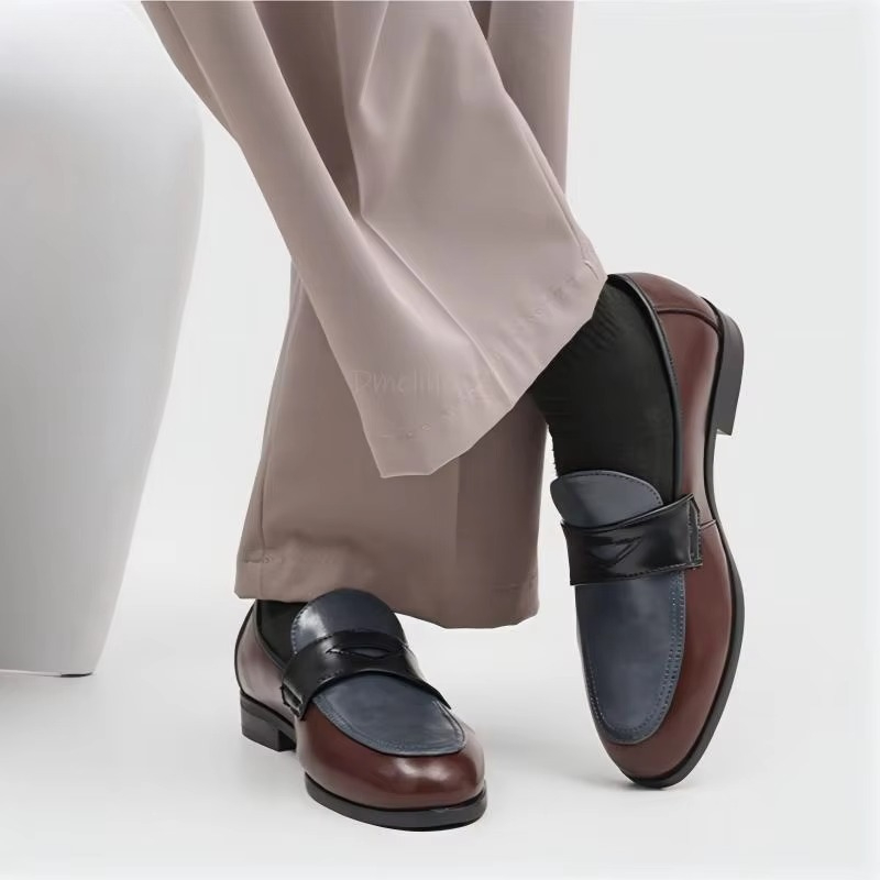 Двухцветные лоферы с цветовыми – обзор и цена Leather Shoe Polish