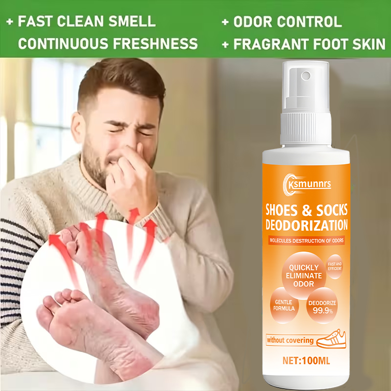 Спрей от запаха ног, дезодорир – обзор и цена Sneaker Care Spray